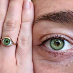 [Weeping Eye] Fashionable Unique Vintage Niche Jewelry Open-Ring